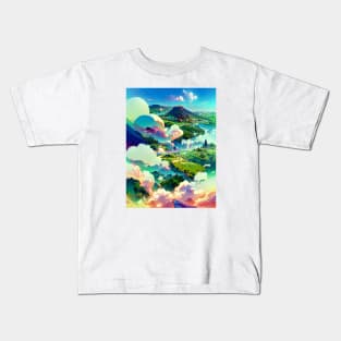 Valley of Clouds Kids T-Shirt